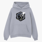 Толстовка худи оверсайз