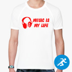 Мужская спортивная футболка