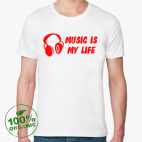 Мужская футболка органик