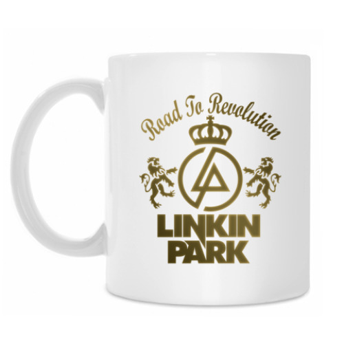 Кружка с принтом Linkin Park