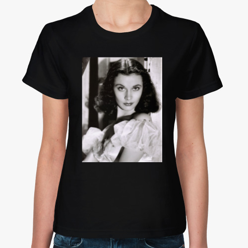 Женская футболка Вивьен Ли / Vivien Leigh