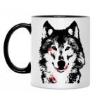 Кружка двухцветная