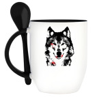 Кружка с ложкой