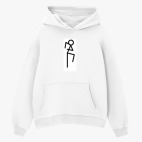 Толстовка худи оверсайз