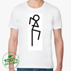 Мужская футболка органик