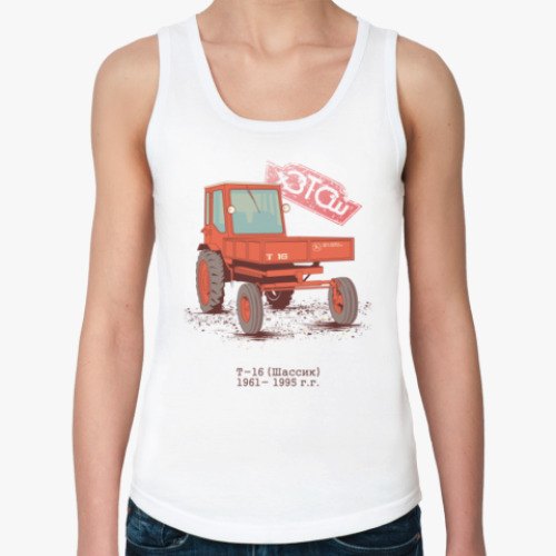 Женская майка с принтом Т16 Шассик
