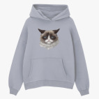 Толстовка худи оверсайз